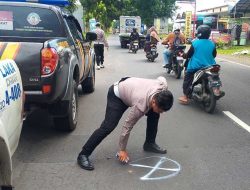 Tertabrak Truk di Jalan Blimbing Jombang, Pemotor 50 Tahun Meninggal