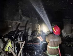 Rumah di Kaliwungu Jombang Terbakar Hebat, Satu Nyawa Tak Terselamatkan