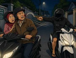 Pulang Belanja, Pasutri Tunggorono Jombang Disabet Sabit Orang Tak Dikenal