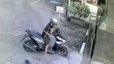 satpam di jombang kehilangan motor 1