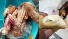 Menu MBG yang dikeluhkan wali murid penerima manfaat di Desa Morosunggingan, Kecamatan Peterongan, Kabupaten Jombang.